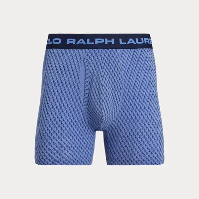 Polo Ralph Lauren Polo Pony Perfect Pouch Boxer Brief In Harbor Island Blue