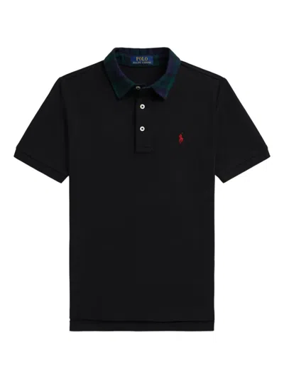 Polo Ralph Lauren Kids' Polo Pony Polo Shirt In Black