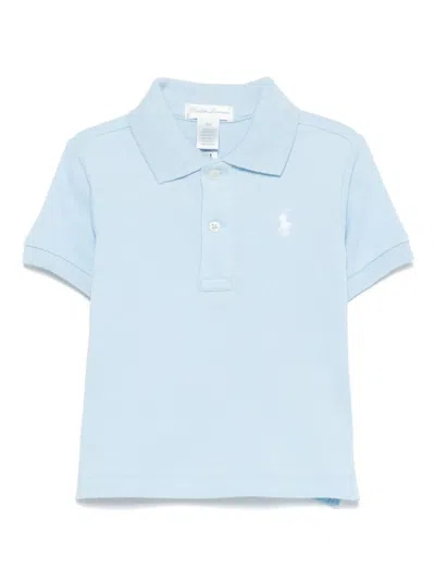 Polo Ralph Lauren Babies' Polo Pony Polo Shirt In Blue