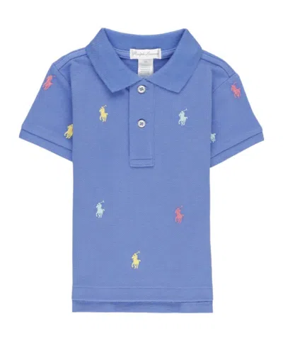 Polo Ralph Lauren Kids' Polo Pony Polo Shirt In Blue