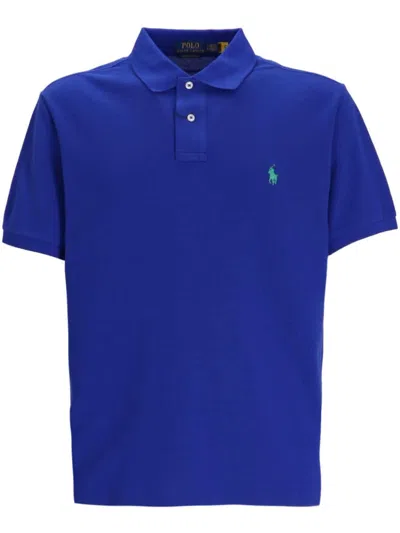 Polo Ralph Lauren Polo Pony Polo Shirt In Blue