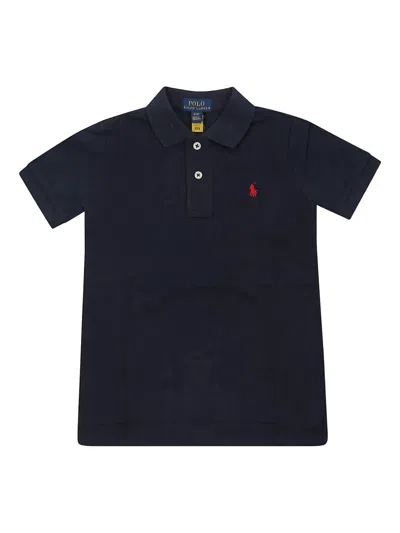 Polo Ralph Lauren Kids Boys Blue Cotton Piquet Polo Shirt