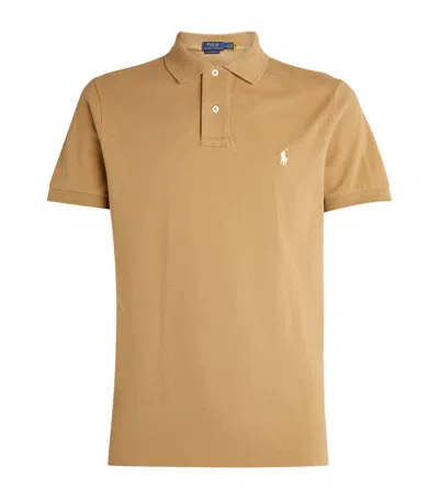 Polo Ralph Lauren Polo Pony Polo Shirt In Brown