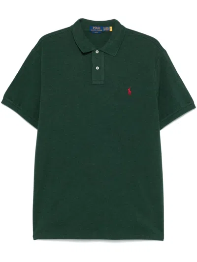 Polo Ralph Lauren Ralph Lauren Slim Fit Polo T Shirt Green