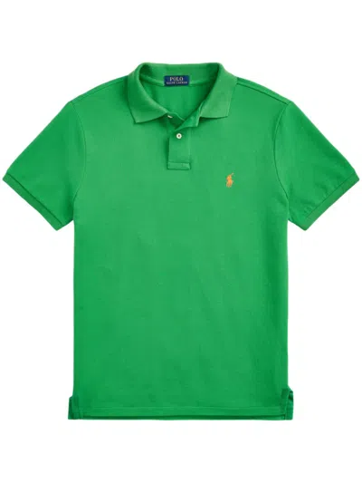 Polo Ralph Lauren Cotton Polo Shirt In Green