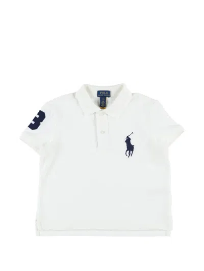 Polo Ralph Lauren Kids' Polo Pony Polo Shirt In Neutral