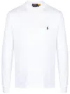 Polo Ralph Lauren White Polo With Classic Collar And Pony Embroidered On The Front In White