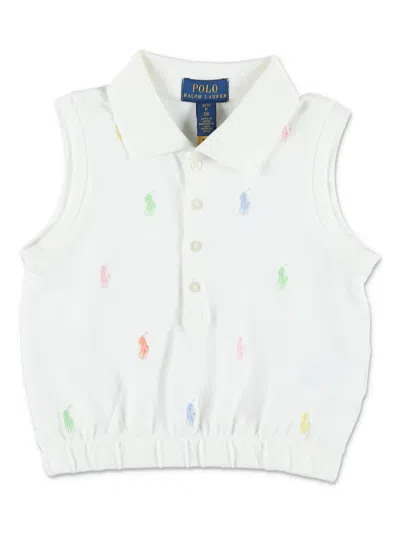 Polo Ralph Lauren Kids' Polo Pony Polo Vest In White