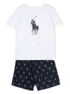 Polo Ralph Lauren Polo Pony-print Shorts Set In White