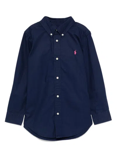 Polo Ralph Lauren Kids' Polo Pony Shirt In Blue