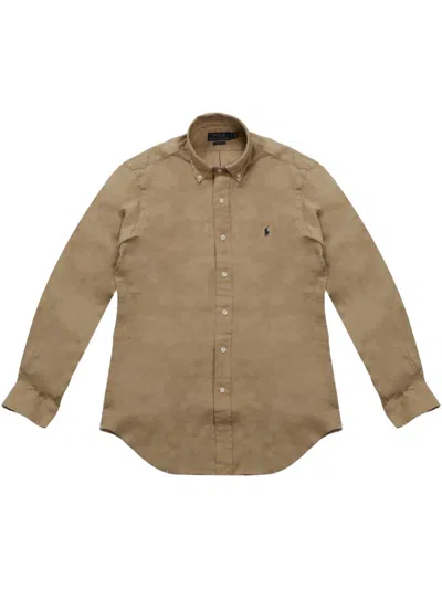 Polo Ralph Lauren Polo Pony Shirt In Neutrals
