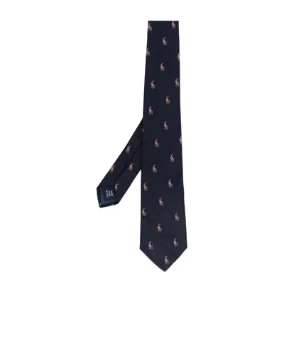 POLO RALPH LAUREN POLO PONY SILK TIE