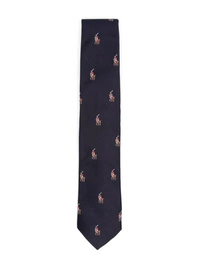 Polo Ralph Lauren Kids' Polo Pony Tie In Blue