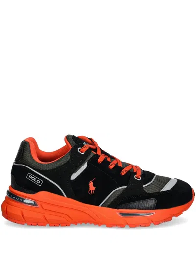 Polo Ralph Lauren Polo Pony Sneakers In 黑色