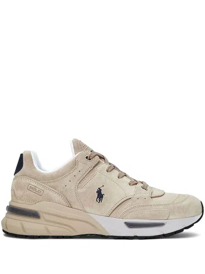 Polo Ralph Lauren Polo Pony Sneakers In Neutrals