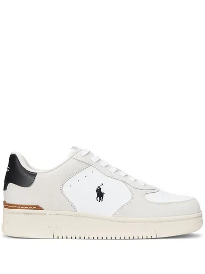 Polo Ralph Lauren Polo Pony Sneakers In White