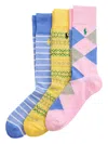 Polo Ralph Lauren Men's Pastel Patterns Socks Gift Box