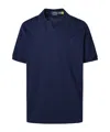 Polo Ralph Lauren Chest Pocket Polo Collar Short Sleeves In Black