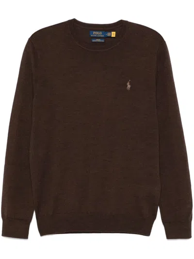 Polo Ralph Lauren Sweater In Braun