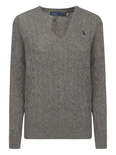 Polo Ralph Lauren Polo Pony Sweater In Gray