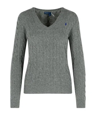 Polo Ralph Lauren Polo Pony Sweater In Gray