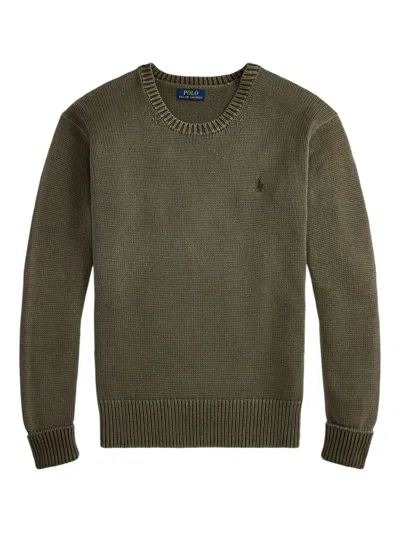 Polo Ralph Lauren Polo Pony Sweater In Green