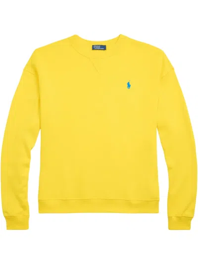 Polo Ralph Lauren Polo Pony Sweatshirt In 黄色