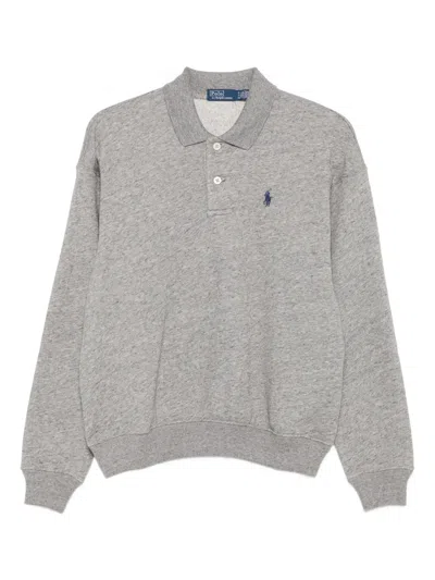 Polo Ralph Lauren Polo Pony Sweatshirt In Gray