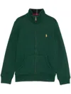 Polo Ralph Lauren Zip-up Sweatshirt In Green