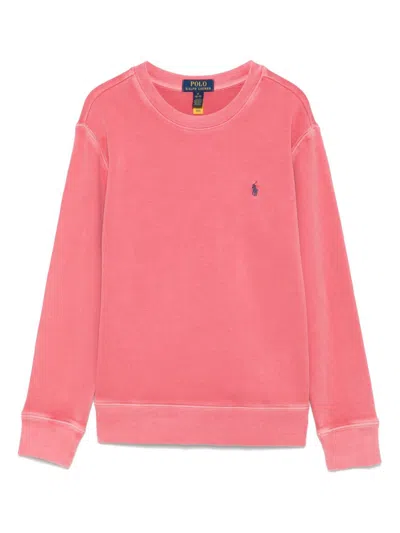 Polo Ralph Lauren Kids' Polo Pony Sweatshirt In Red