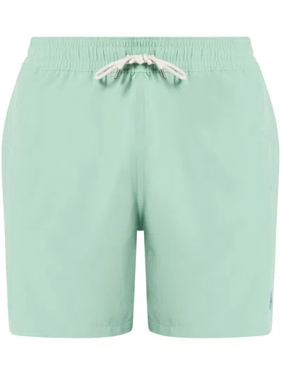 Polo Ralph Lauren Polo Pony Swim Shorts In Green