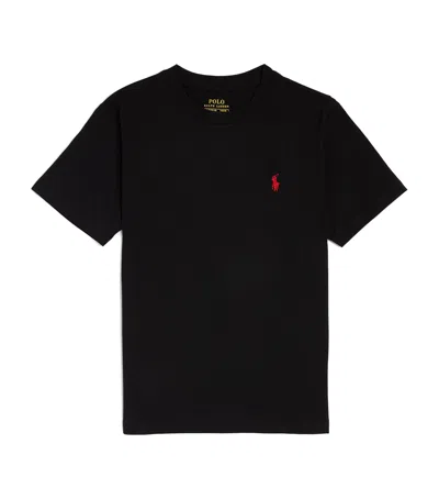 Polo Ralph Lauren Kids' Polo Pony T-shirt In Black