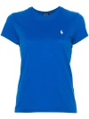 Polo Ralph Lauren Polo Pony Cotton T-shirt In Blue