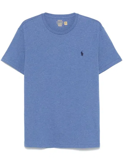 Polo RalphLauren｜SHORT-SLEEVED ROUND NECK T-SHIRTS (710 Polo Ralph Lauren Round Neck Short-sleeve T-shirt In Blue