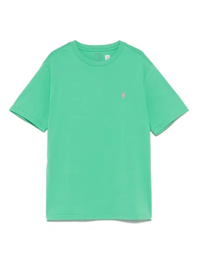 Polo Ralph Lauren Kids' Polo Pony T-shirt In Green