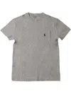 Polo Ralph Lauren Classic Fit Pocket Tee Heather Grey In Grey