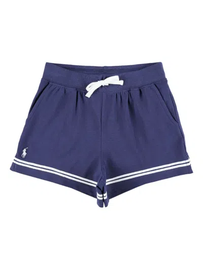 Polo Ralph Lauren Polo Pony Track Shorts In 蓝色