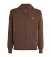 Polo Ralph Lauren Cotton Blend Sweatshirt With Logo In Brown