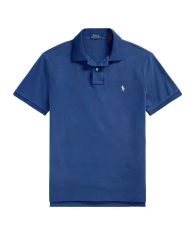 Polo Ralph Lauren Polo Pony-motif Polo Shirt In Blue