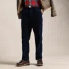 Polo Ralph Lauren Classic Fit Pleated Corduroy Pant In Hunter Navy
