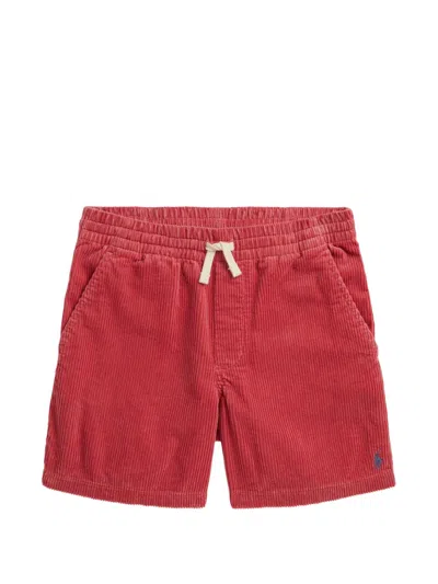 Polo Ralph Lauren Kids' Polo Prepster Corduroy Shorts In Red
