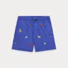 Polo Ralph Lauren Polo Prepster Embroidered Chino Short In Maidstone Blue