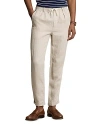 Polo Ralph Lauren Polo Prepster Slim Tapered Linen Pants In Stonewear Grey