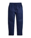 Polo Ralph Lauren Polo Prepster Slim Tapered Linen Pants In Newport Navy