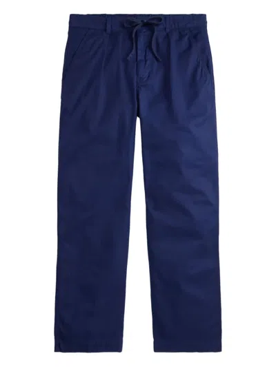 Polo Ralph Lauren Polo Prepster Twill Trousers In Blue