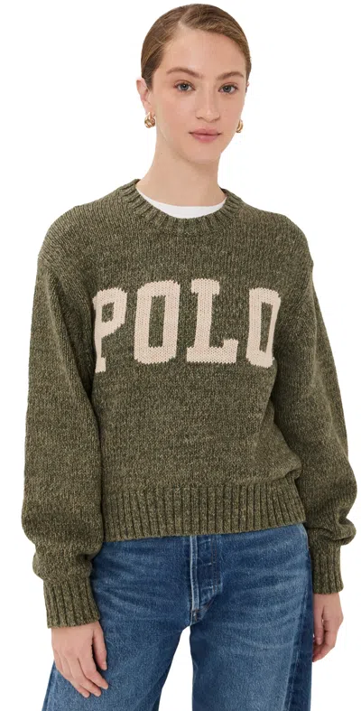 Polo Ralph Lauren Polo Pullover Sweater Field Sage Marl