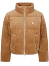 Polo Ralph Lauren Camel Stretch Corduroy Down Jacket