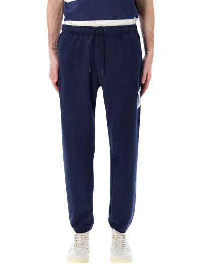 Polo Ralph Lauren Flag Fleece Sweatpants In Black