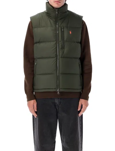 Polo Ralph Lauren Padded Ripstop Vest In Transparent