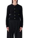 Polo Ralph Lauren Wool And Cashmere Cardigan In Black